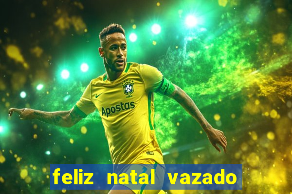 feliz natal vazado para imprimir